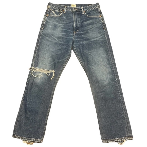 Citizens of Humanity Dree Crop High Rise Slim Straight Jeans 28 Premium Vintage - Picture 1 of 5
